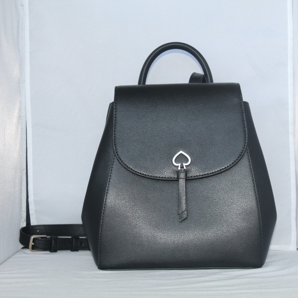 Kate Spade Adel medium flap Leather Backpack